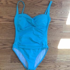 La Blanca 1 pc swimsuit in turquoise